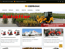 Tablet Screenshot of cerenmakina.com